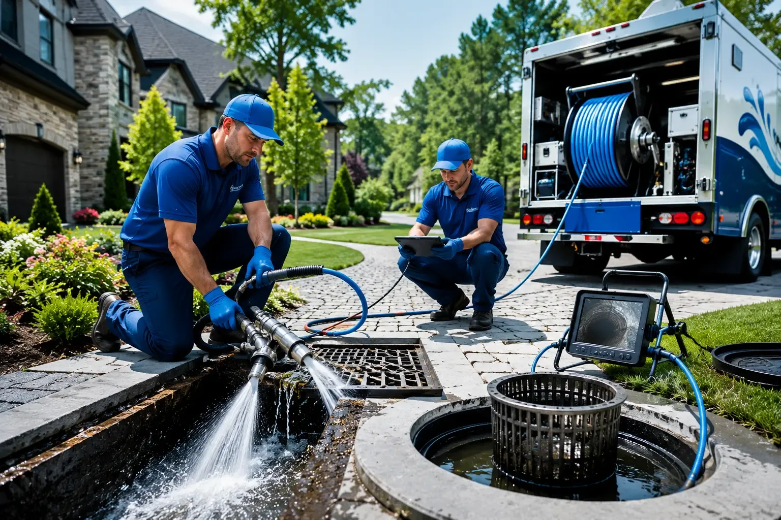 Local outdoor drain cleaning professionals in Lookout, WV
